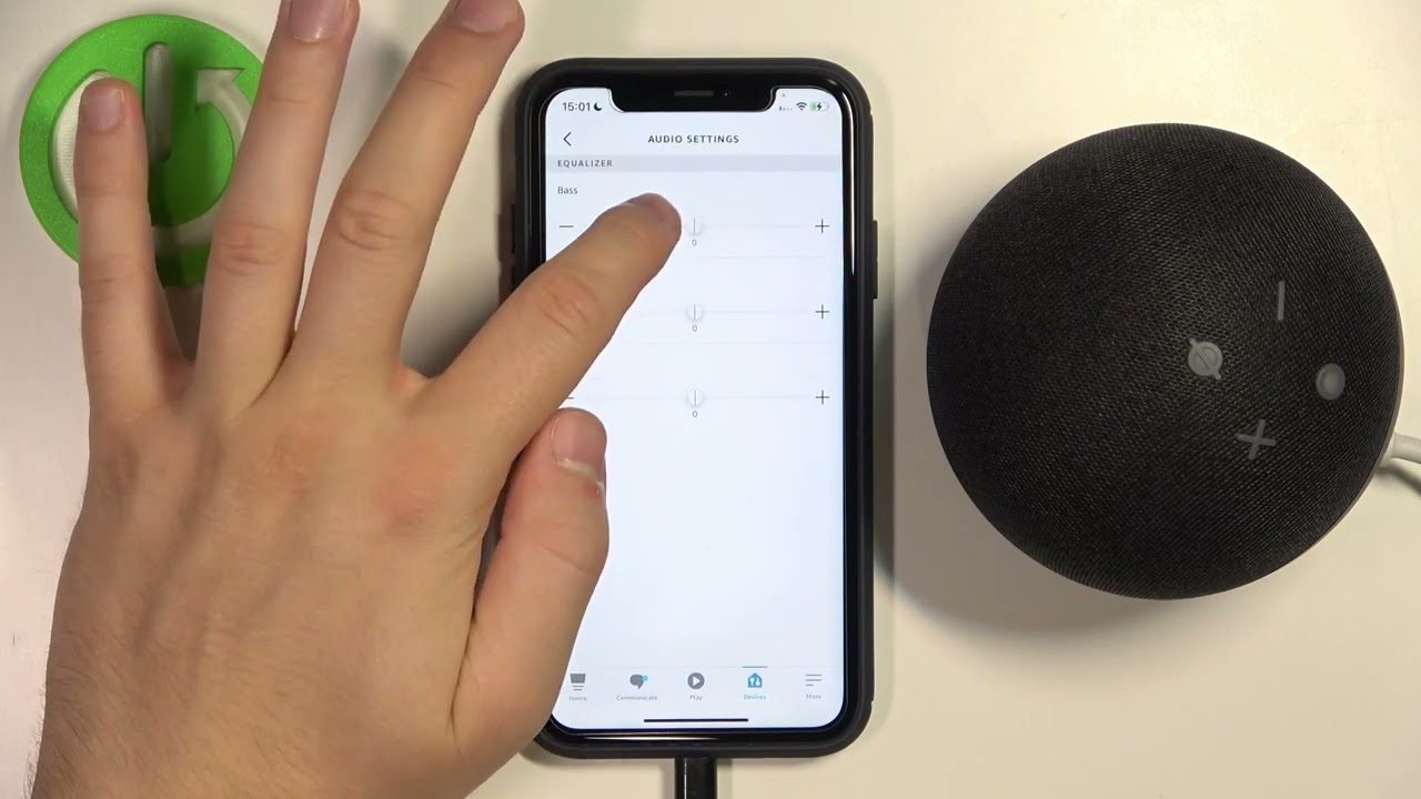 Как найти и настроить эквалайзер звука на Amazon Echo Dot 4?