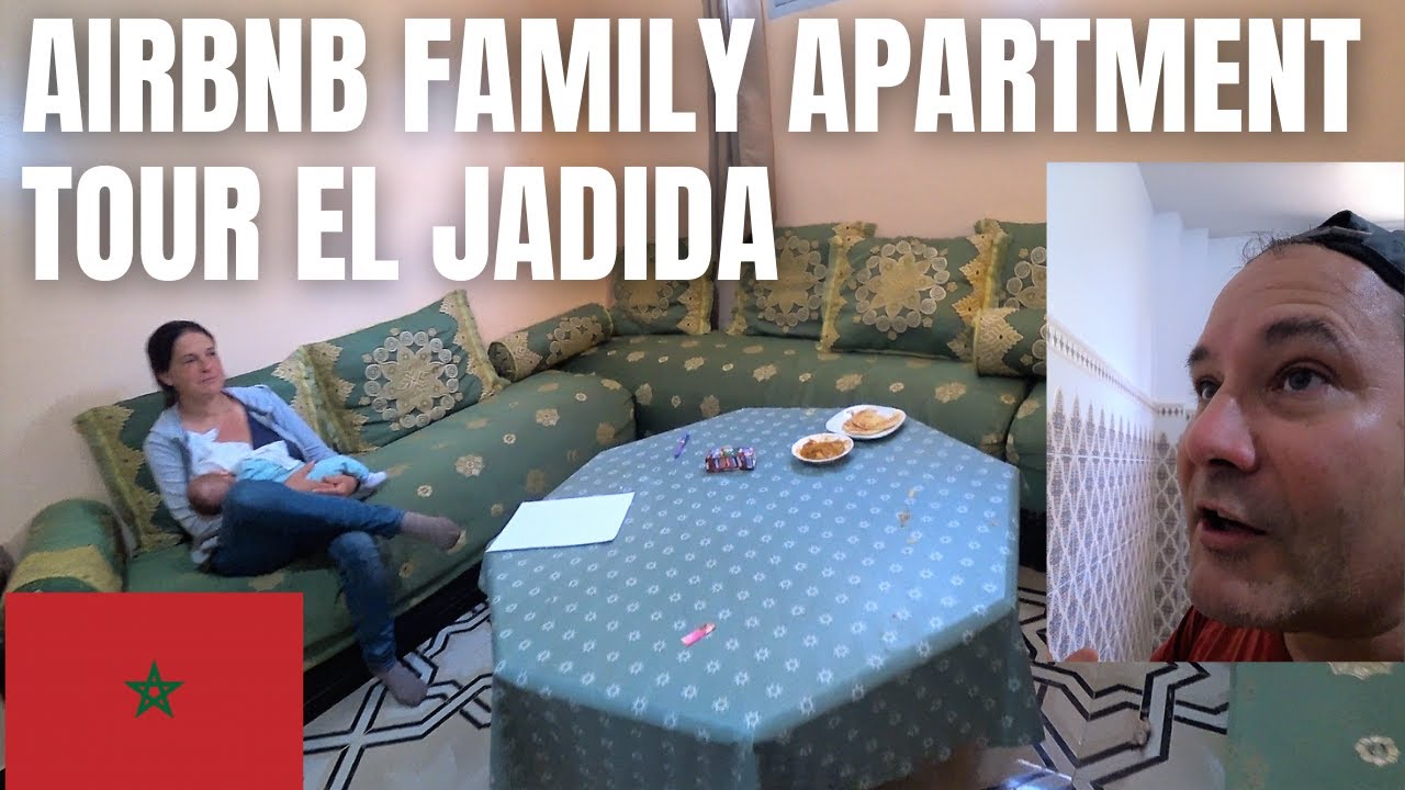 НАША СЕМЕЙНАЯ КВАРТИРА AIRBNB В ЭЛЬ-ДЖАДИДЕ / ГДЕ МЫ ПРОЖИЛИ МЕСЯЦ / МАРОККО VLOG