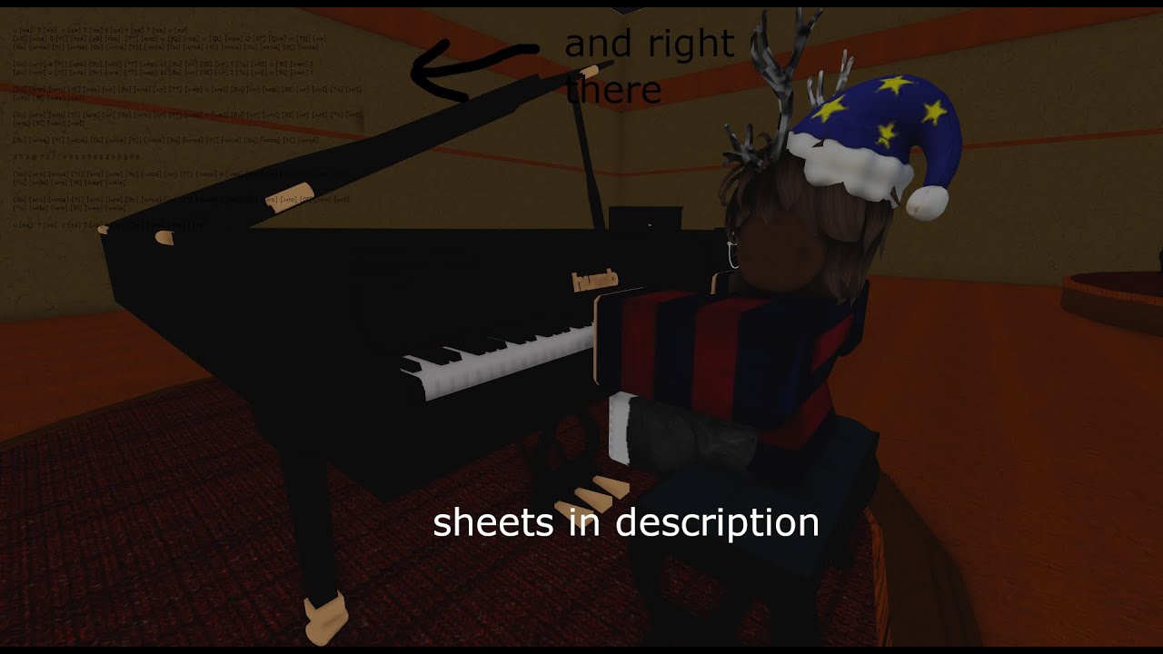 Spow HFJONE roblox piano sheet (sheet in description)