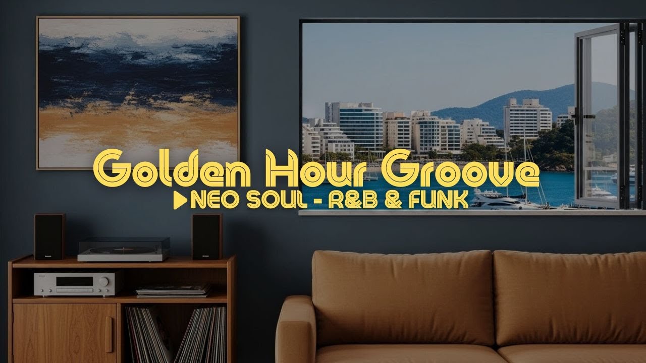 🌅 Golden Hour Groove | Funk & R&B for Sunset Reflection