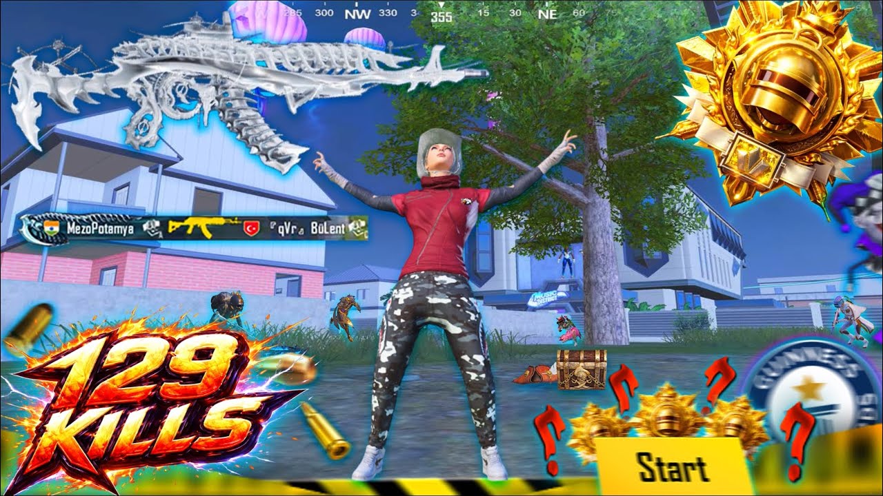 OMG! 🔥 GAMEPLAY WITH THE RAREEST OUTFIT With RED CREW CHALLENGE 😱 PUBG Mobile!