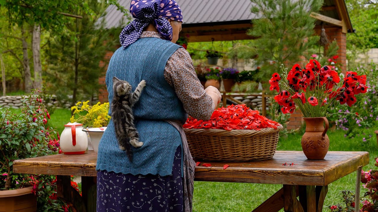 The Scents of Spring: Picking Poppy Flowers For Jam