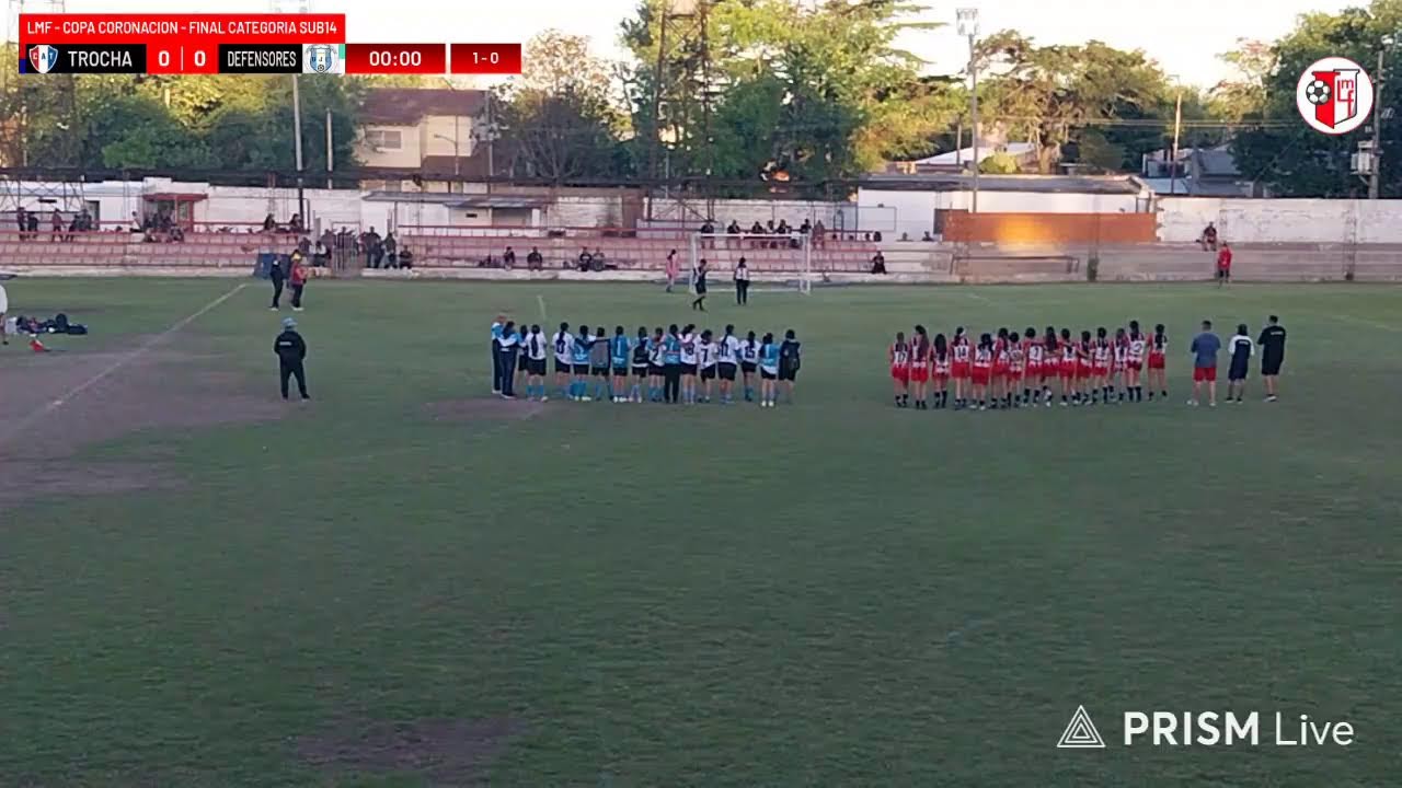 Copa Coronación - Sub 14 Final - Trocha vs Defensores - 3 de Enero 2025