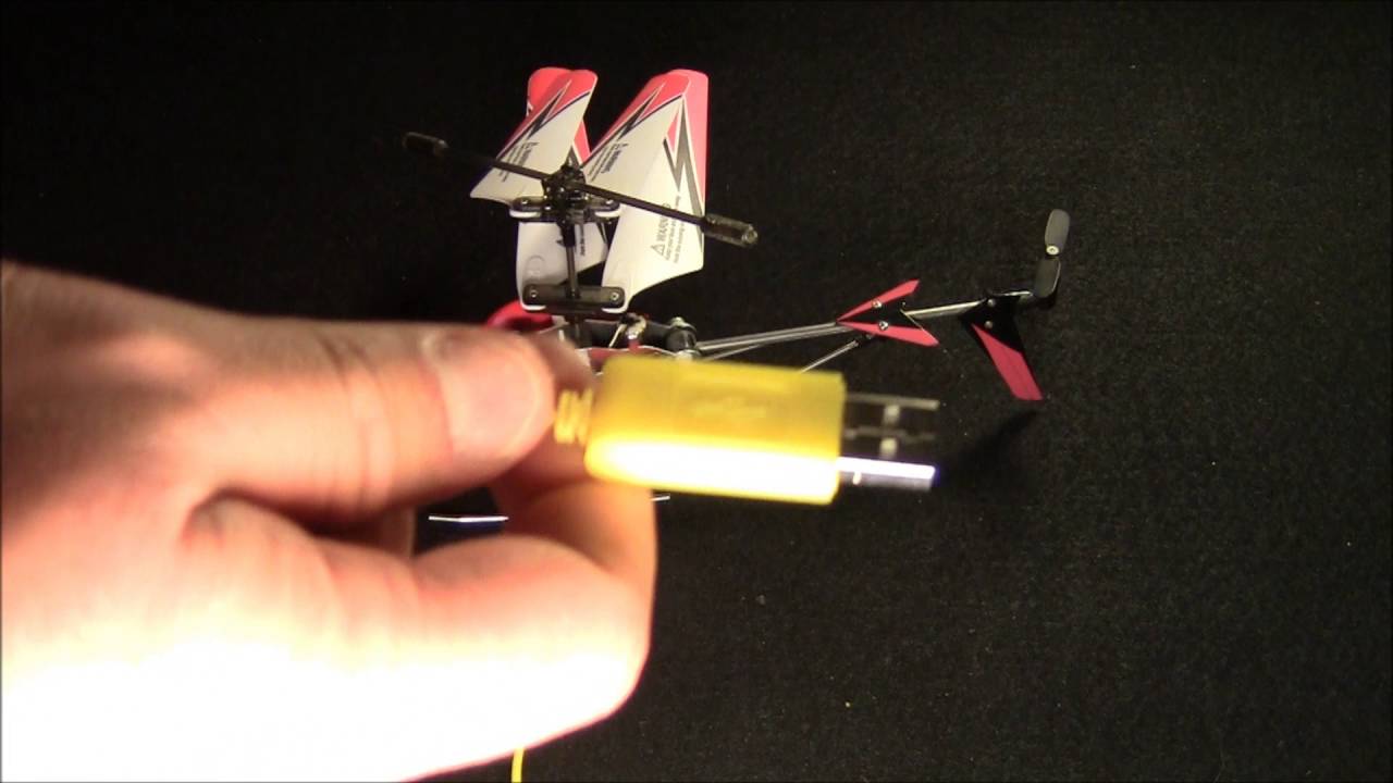How to charge the Syma S107G Helicopter