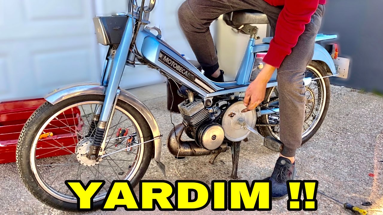 Mobilet ilk çalıştırma !? YARDIM EDİN !!! 😂 (Sonunda mobilet videosu) #fransa