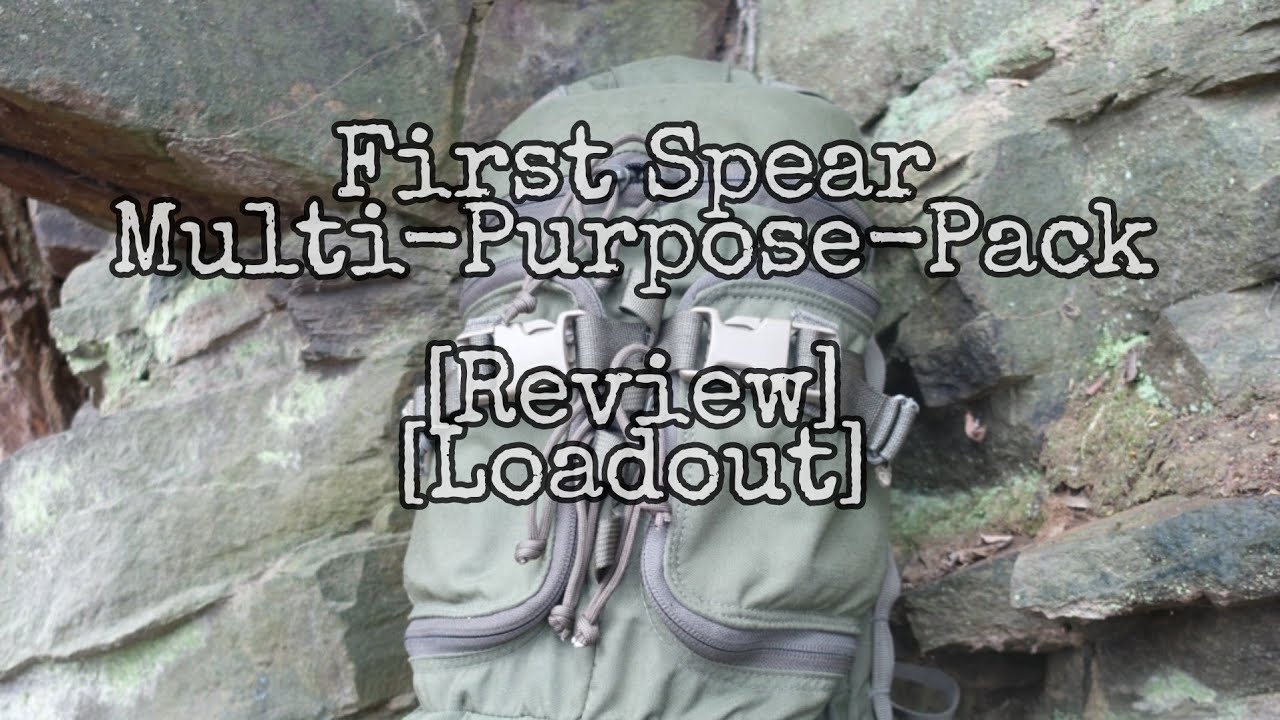 Review: First Spear Multi Purpose Pack MPP Rucksack (Rucksackvorstellung / Rucksack-loadout)
