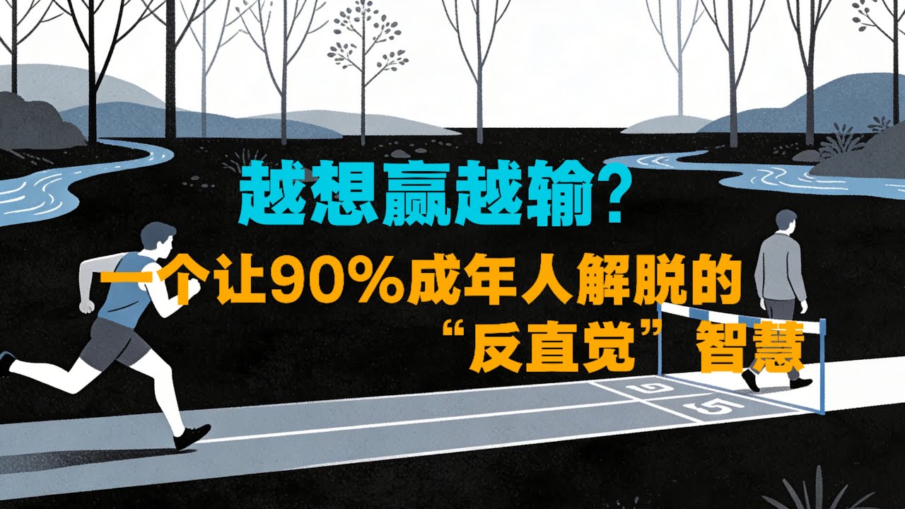 一个让90%成年人解脱的“反直觉”智慧——森田疗法｜精神牢笼｜顺其自然｜为所当为｜精神内耗｜行动瘫痪｜行动如犁，深耕不息