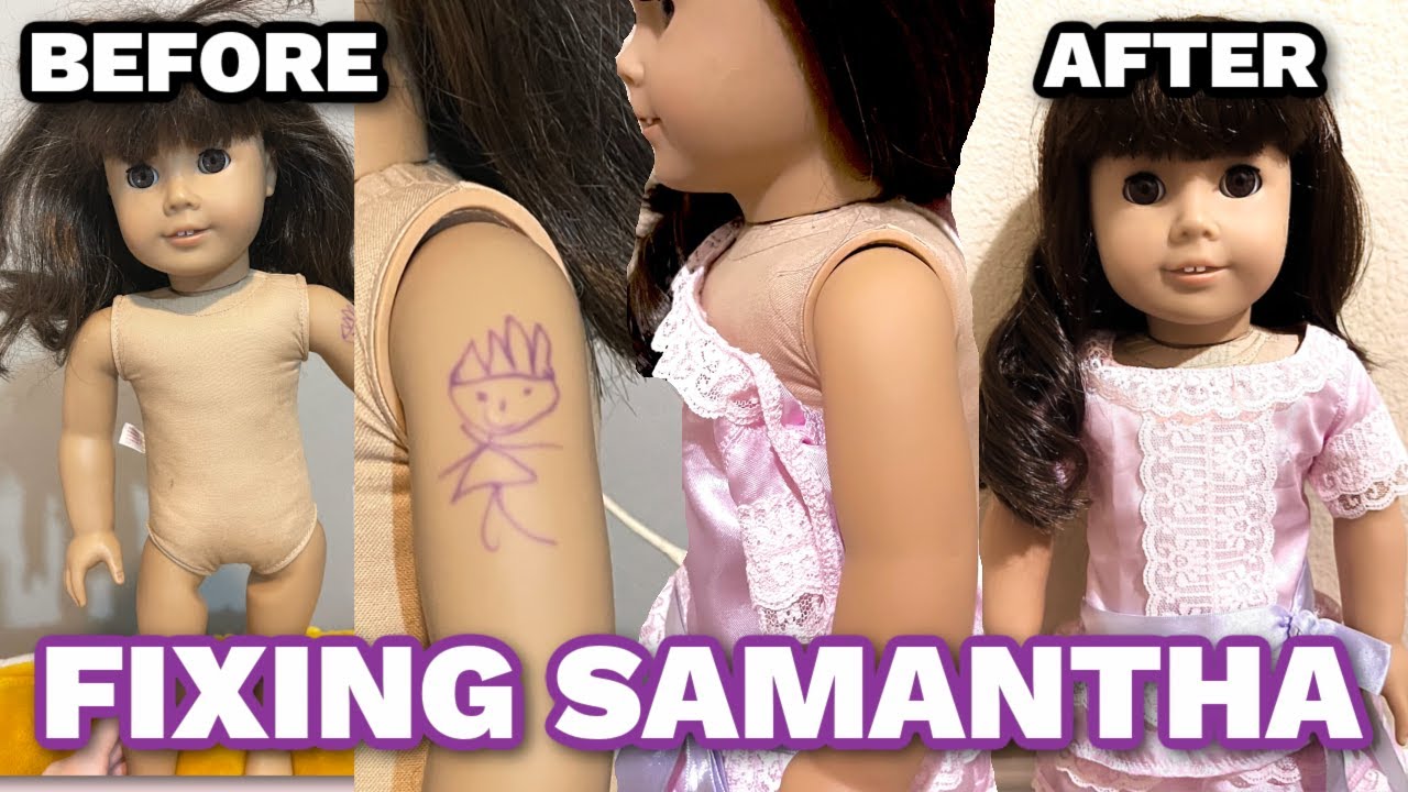 Fixing American Girl Doll Samantha!!
