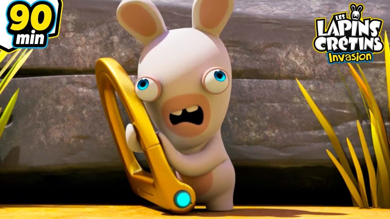 Le Seigneur des anneaux Crétins | Les Lapins Crétins Invasion🐰 | Fantasy 90 Min | Dessins animés