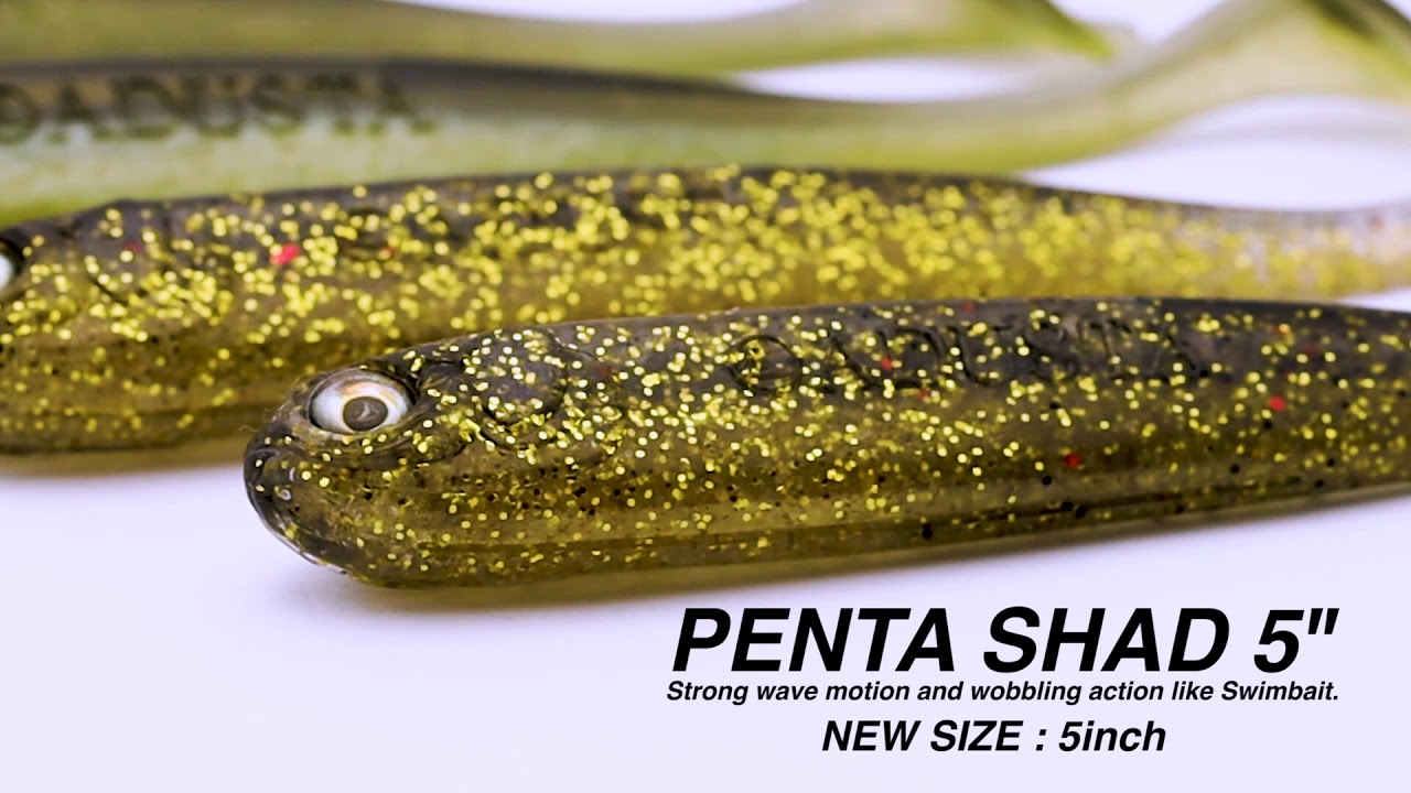 JMC ADVENTURE & ADUSTA - Prezentacja przynęty Penta Shad 5 cali