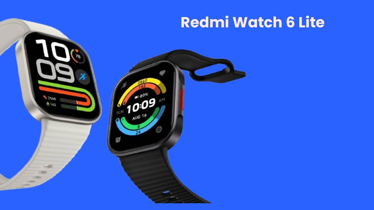 Redmi Watch 6 Lite: Available with a 1,500-nit AMOLED display