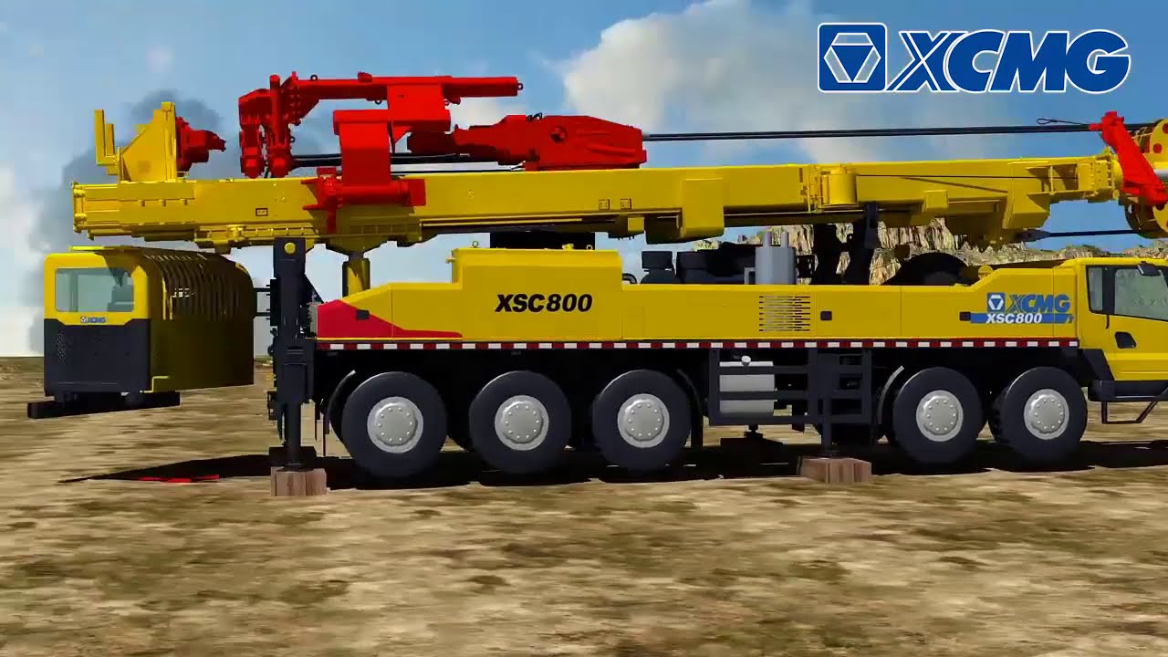 XCMG Official 2000 Meter Deep Water Well Drilling Rig XSC20 1000 Hydraulic Water Well Drilling Rig