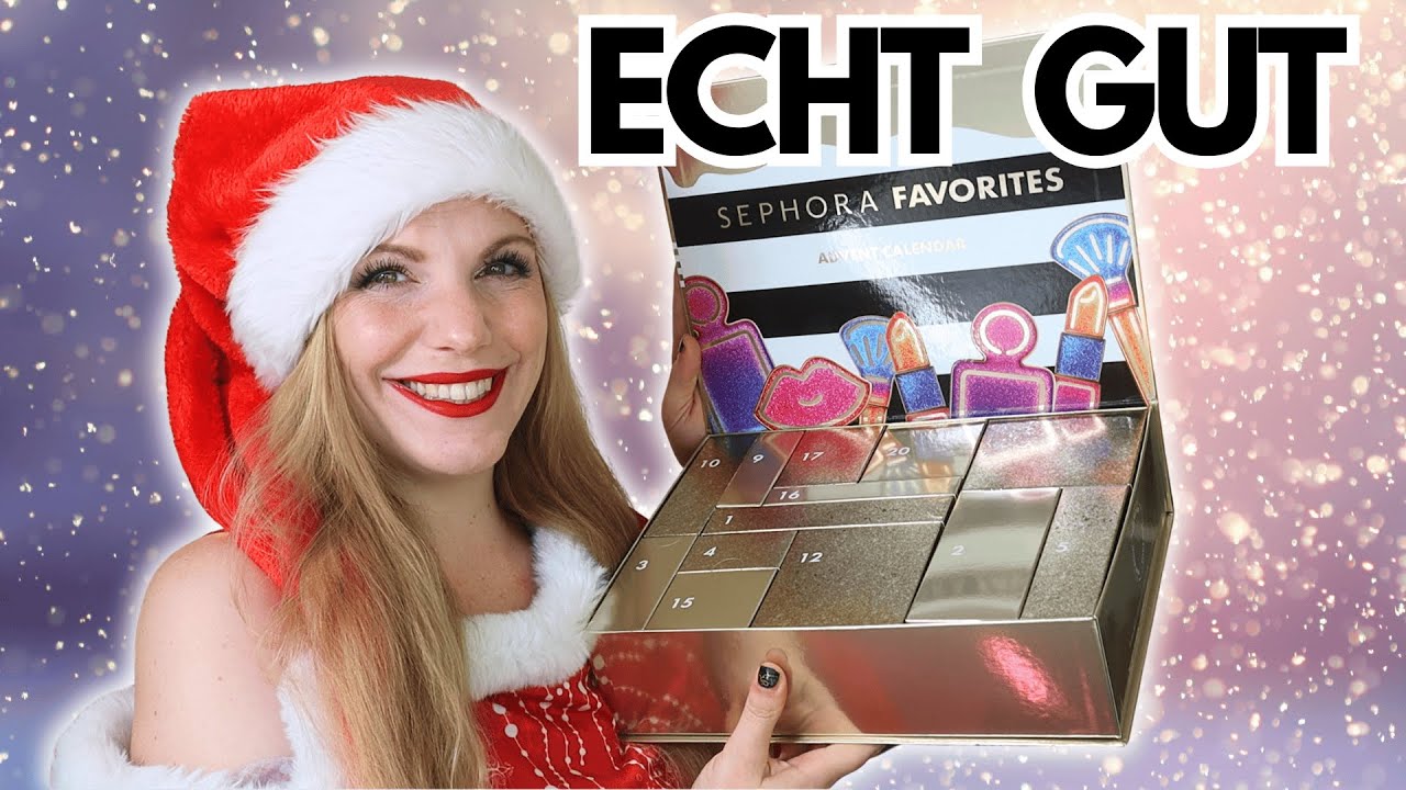 SEPHORA FAVORITES Adventskalender 2025 Inhalt Unboxing
