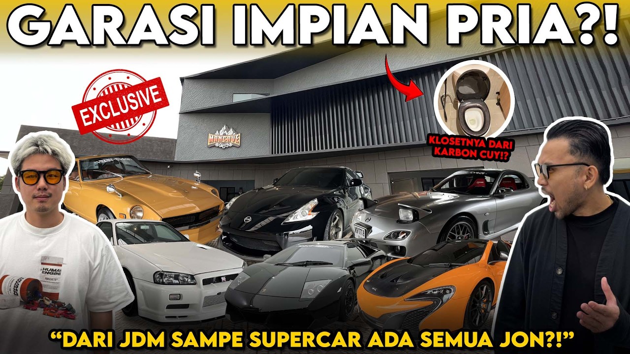 GELEDAH MANCAVE MEWAH EDWARD TANZIL‼️ISINYA MOBIL IMPIAN SEMUA JON⁉️