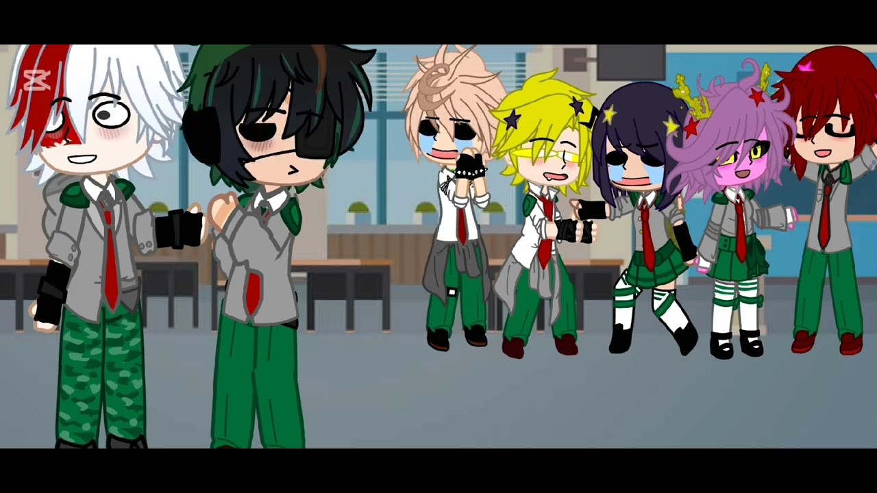 Deku's solution to Bakugo's bark✨️//fnaf x mha//Izuku Afton AU