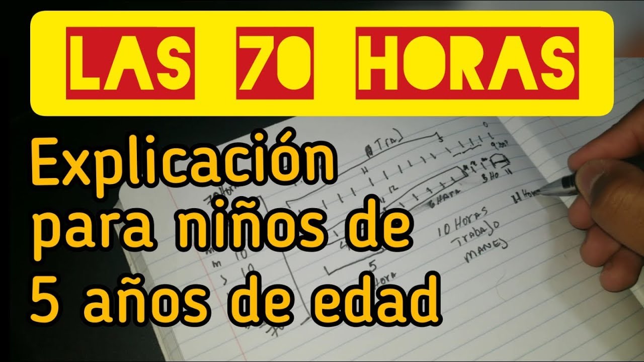 70 Horas. Explicación Detallada. Prime Inc Cdl Clase A