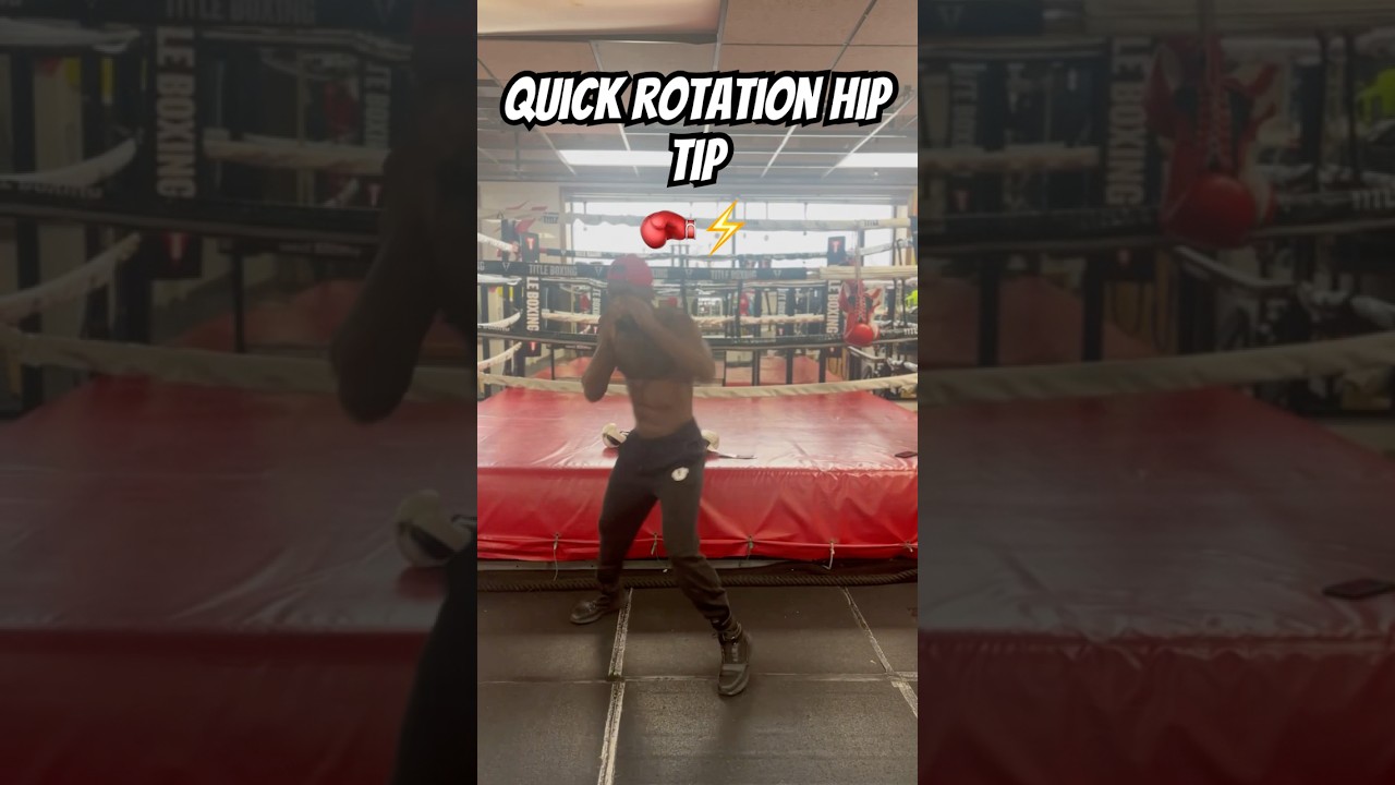 Hip Rotation Quick Tip 🥊⚡️ #boxing #shorts #share #mma #subscribe #tips #learning #youtubeshorts