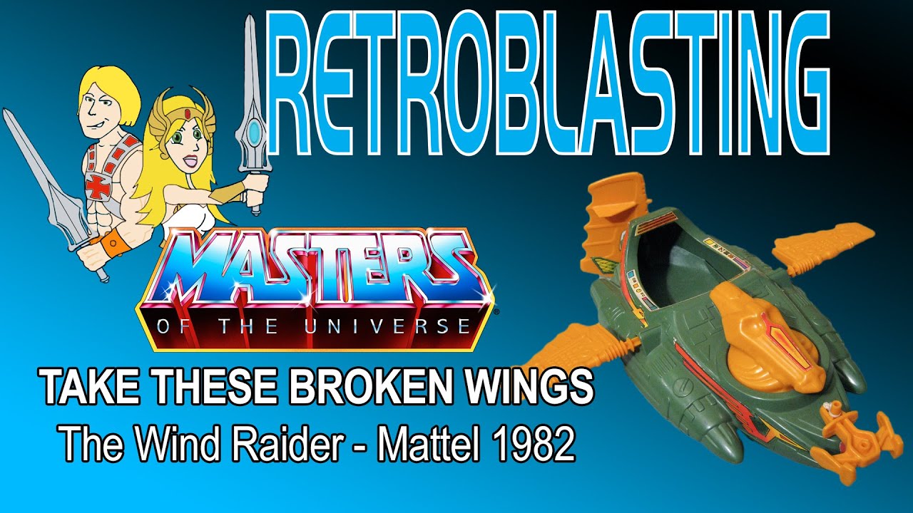He-Man Wind Raider Vintage MOTU Toy Review!