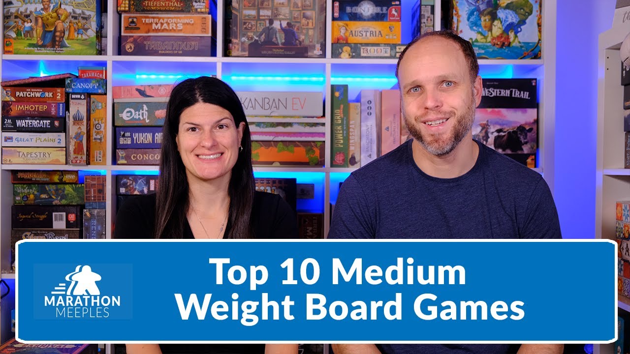 Top 10 Medium Weight Board Games | Best Board Games of All-Time