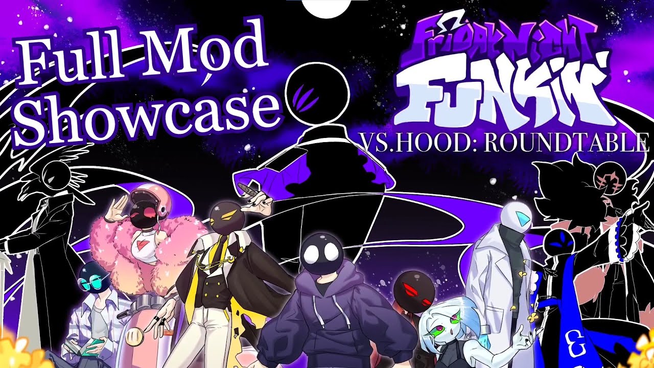 V.S. Hood: Roundtable | FNF | FULL MOD SHOWCASE