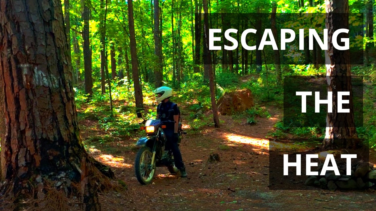 DR650 Motocamping Adventure | Escaping the Georgia Heat