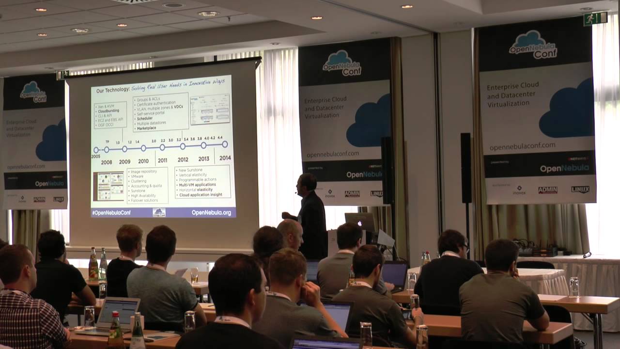 OpenNebula Conf 2013 | Ignacio Llorente: Unleashing the Future of OS Enterprise Cloud Computing