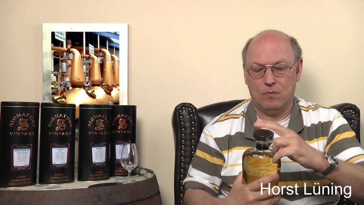 Whisky Verkostung: Laphroaig 1996 Cask Strength Signatory Vintage