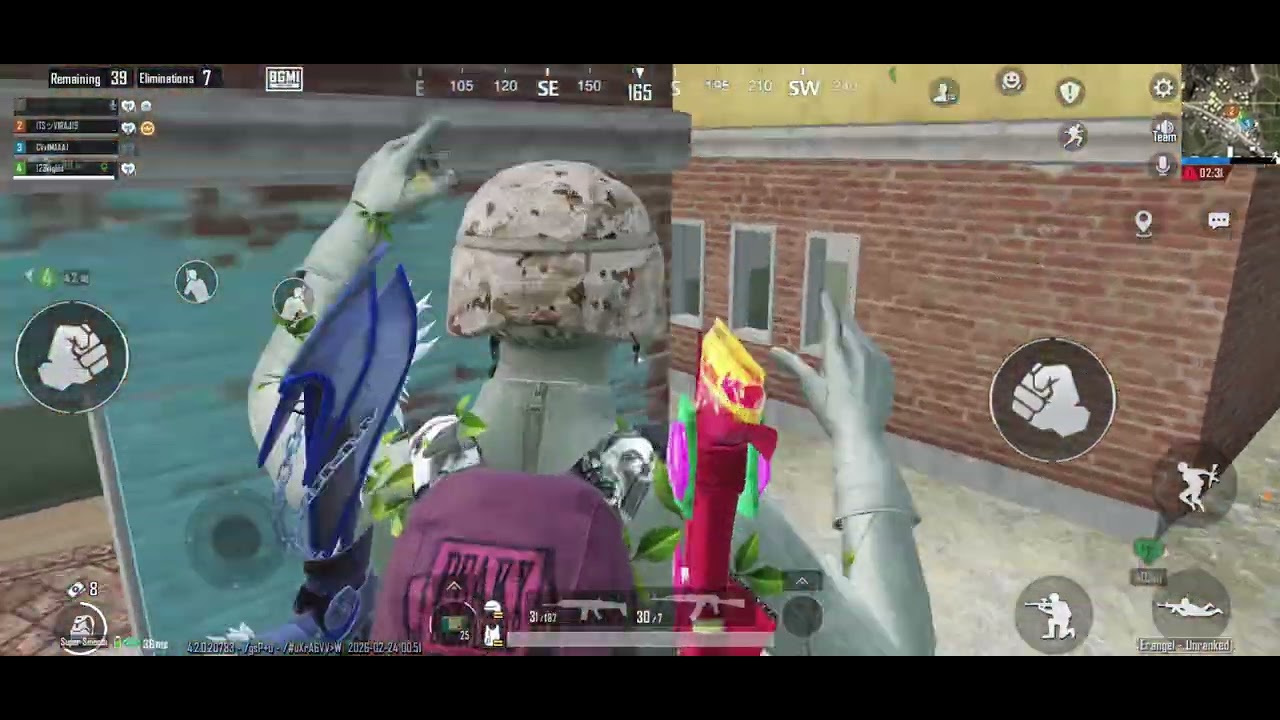 Classic erangel gameplay in Bgmi 