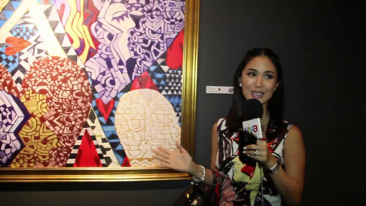 (EXCLUSIVE) Heart Evangelista's 2nd Painting Exhibit