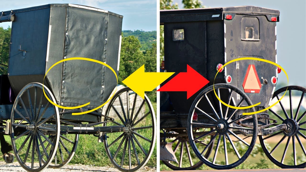 No Lights. No Safety Triangle. Why? (Amish Buggies)