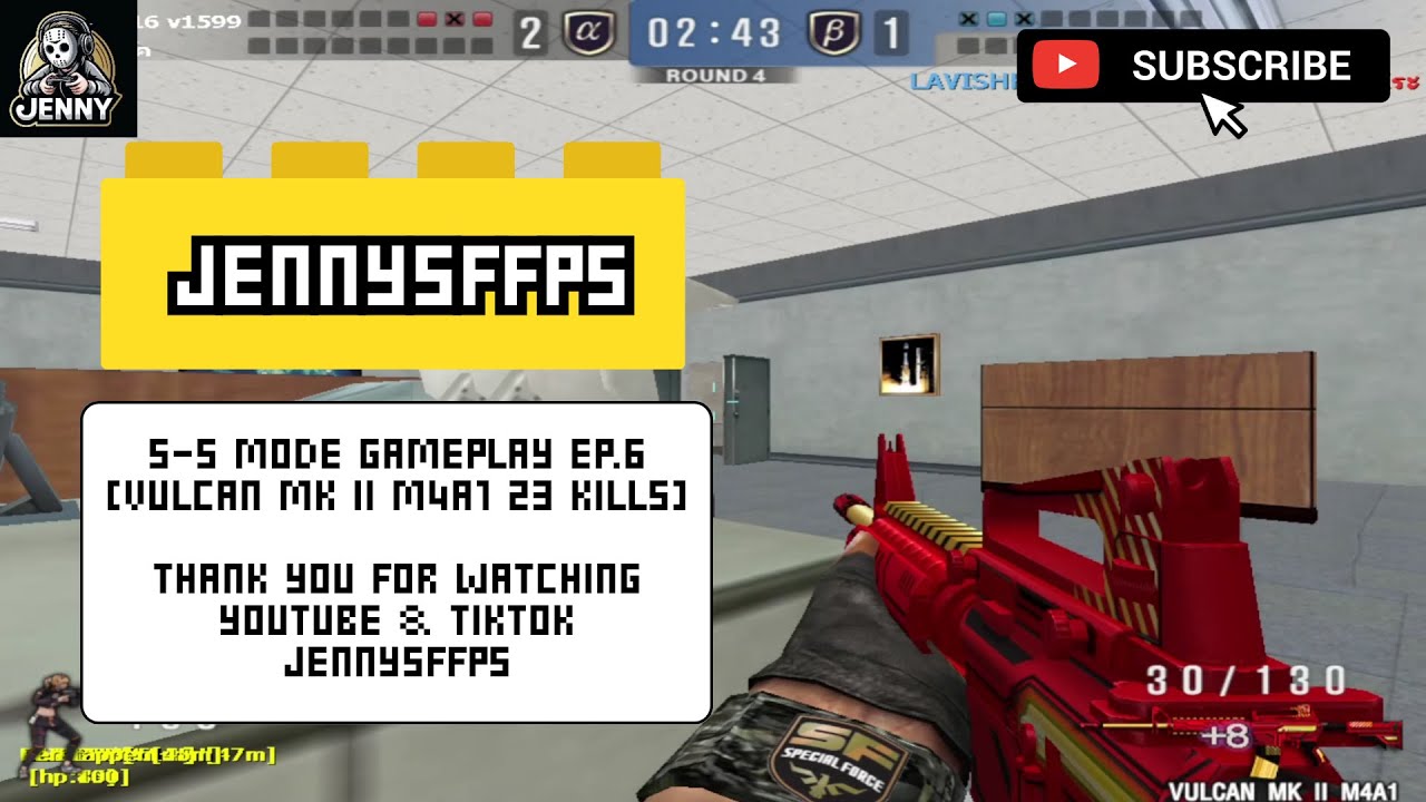 SPECIAL FORCE TH 5-5 MODE GAMEPLAY EP.6 [VULCAN MK II M4A1 23 KILLS]