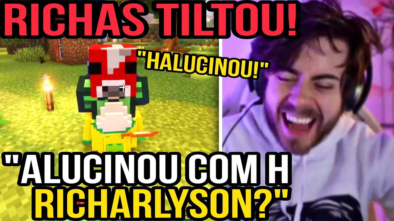 CELLBIT QUEBROU COM O PORTUGUÊS DO RICHAS | MINECRAFT QSMP
