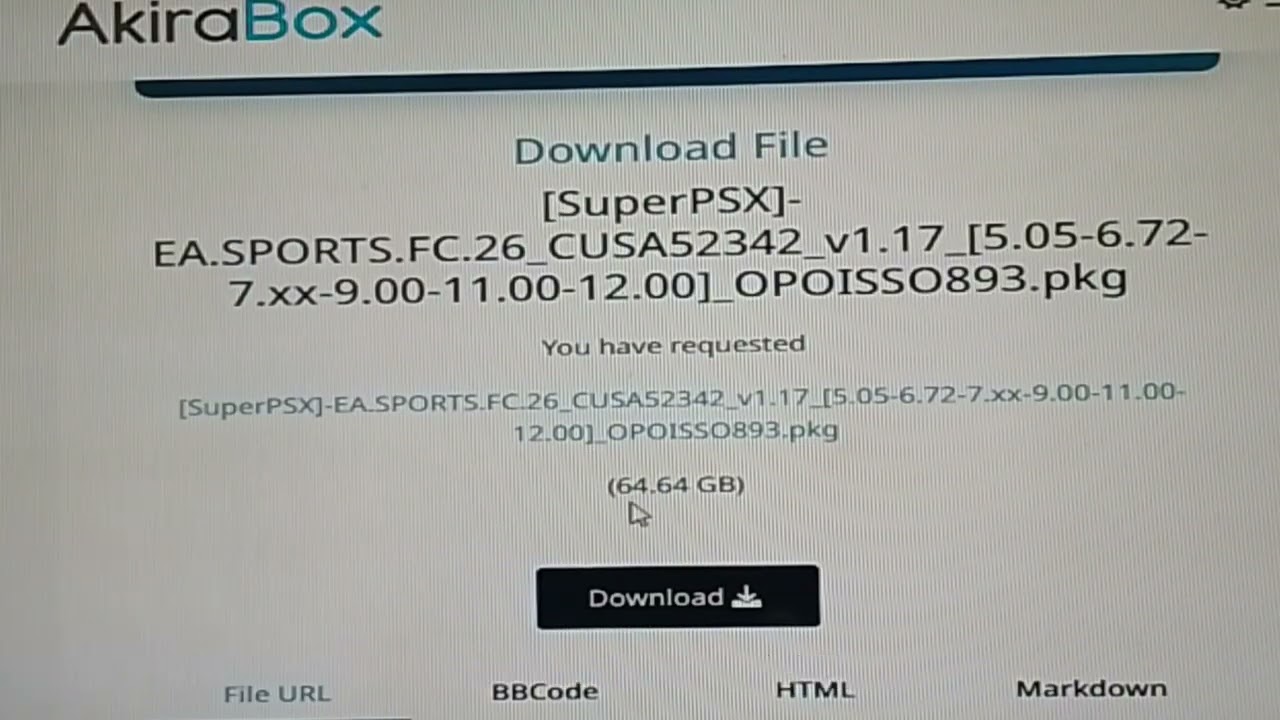 SUPER PSX❗DOWNLOAD GAME EA.SPORT.FC26 PS4 HEN