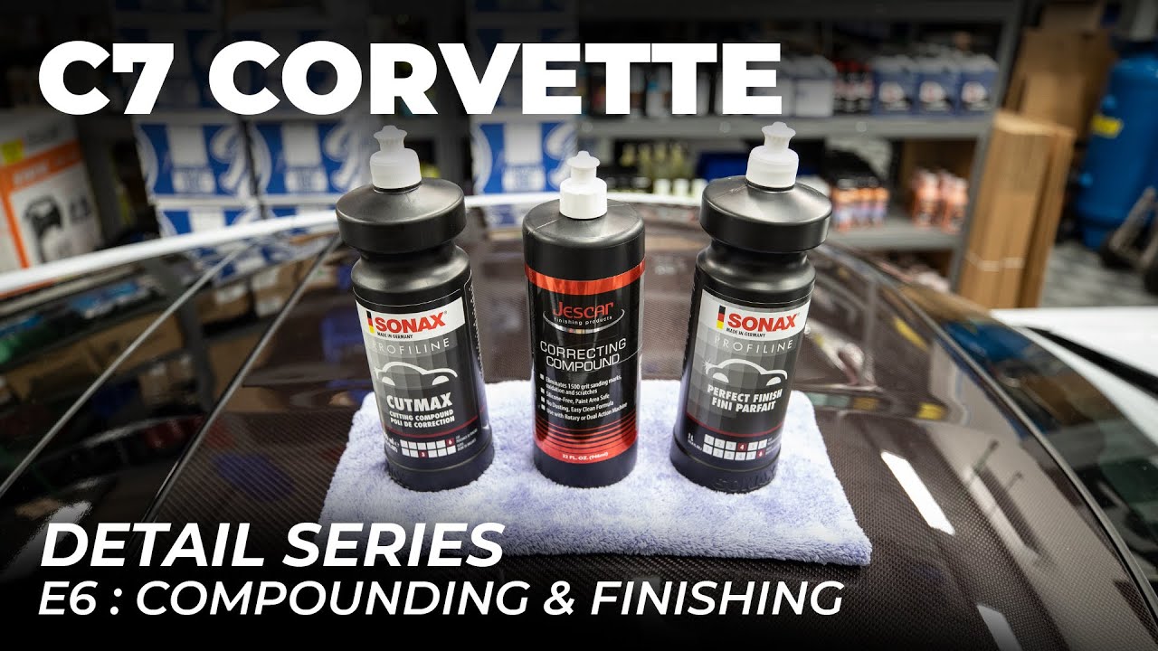 C7 Corvette Detail Series: E6 - 3 Step Process - Compounding to Finishing