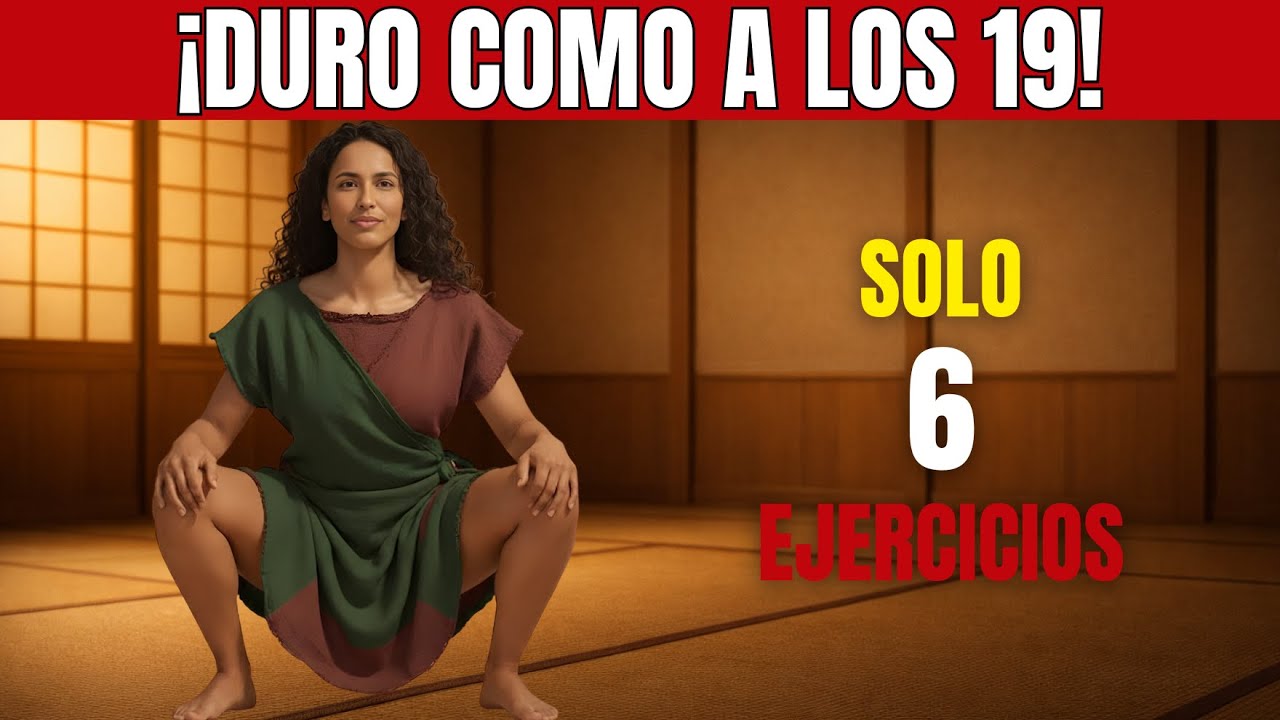 Hombres Mayores de 50: ¿QUIERES Mantenerte JOVEN? HAZ Estos 6 Ejercicios Antienvejecimiento