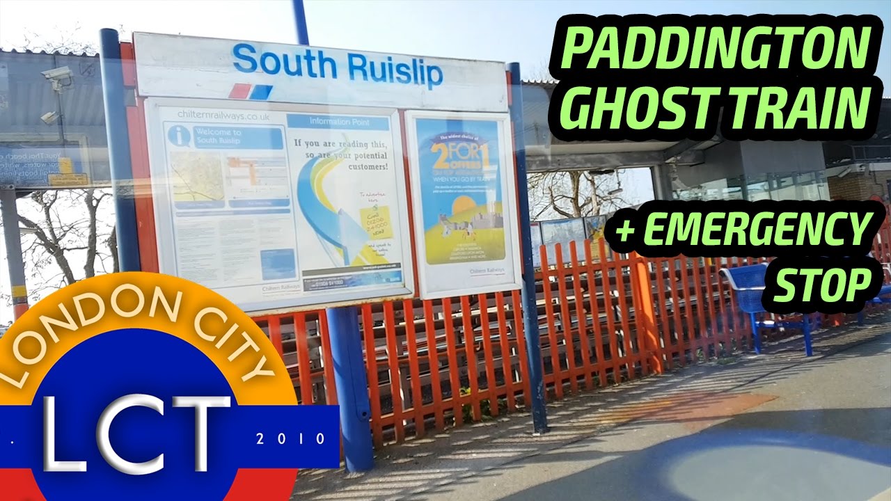 PADDINGTON GHOST TRAIN 2017: 100 Sub Special with EMERGENCY STOP