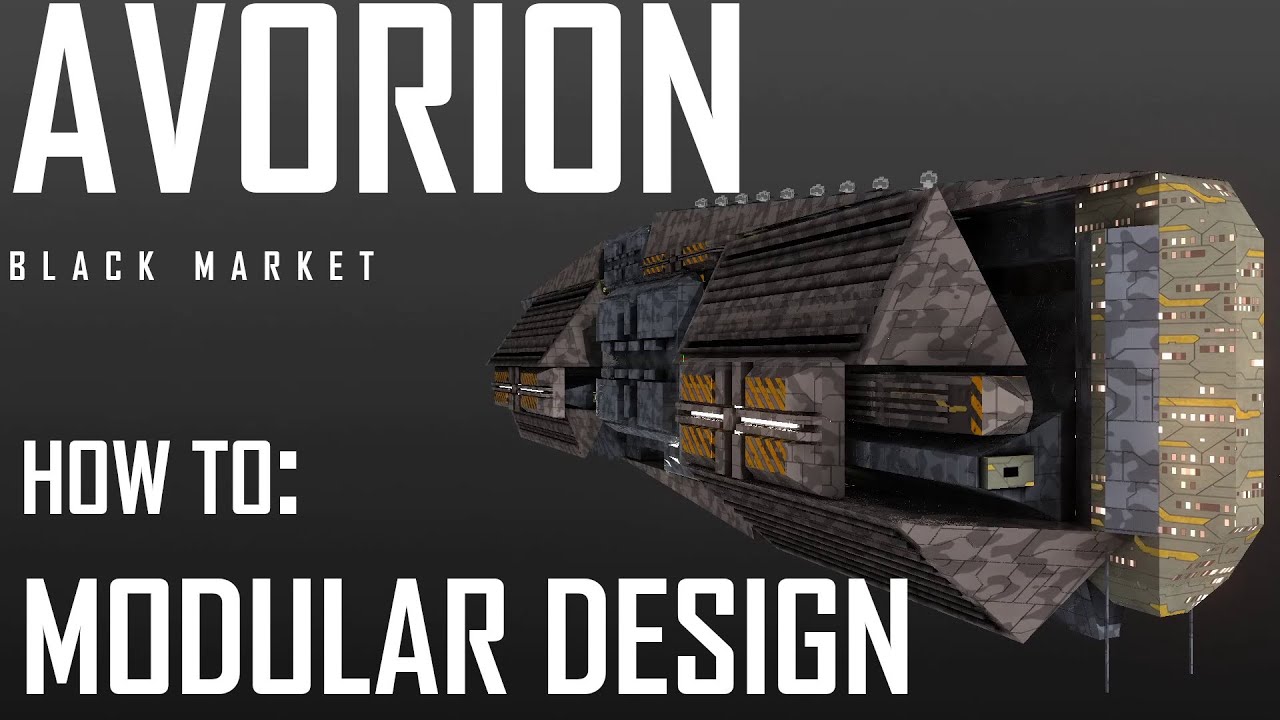 How To: Avorion - Modular Design Concept