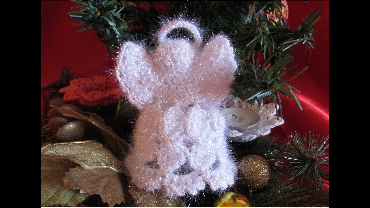 Ingeras crosetat, model nr 3 / Decoratiune pentru Craciun