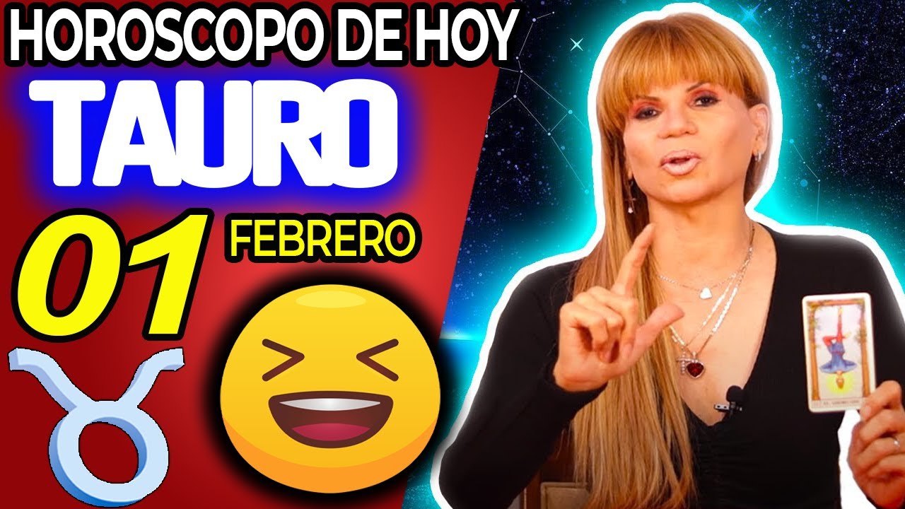 TAURO ♉☢️APARECERA DE GOLPE😲Y TE CAMBIA LA VIDA💰 Horóscopo De Hoy 1 De Febrero 2026 | Mhoni Vidente