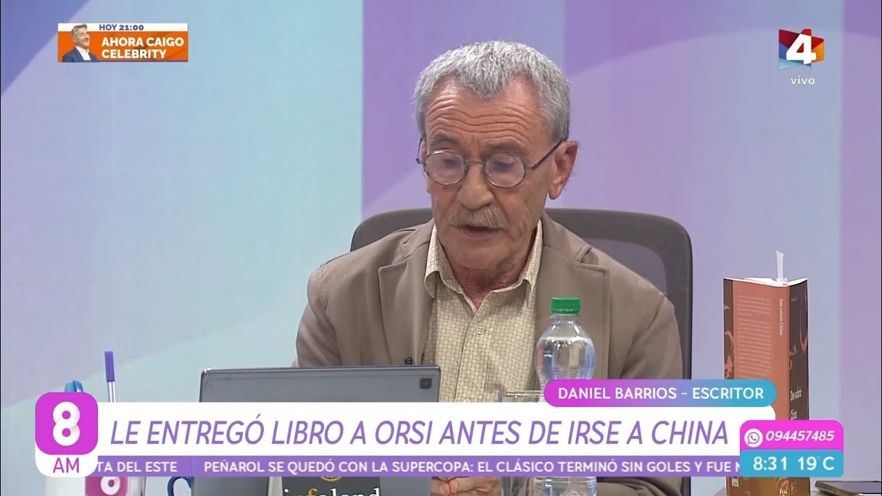 8AM - Daniel Barrios presenta “Des-cubrir China”