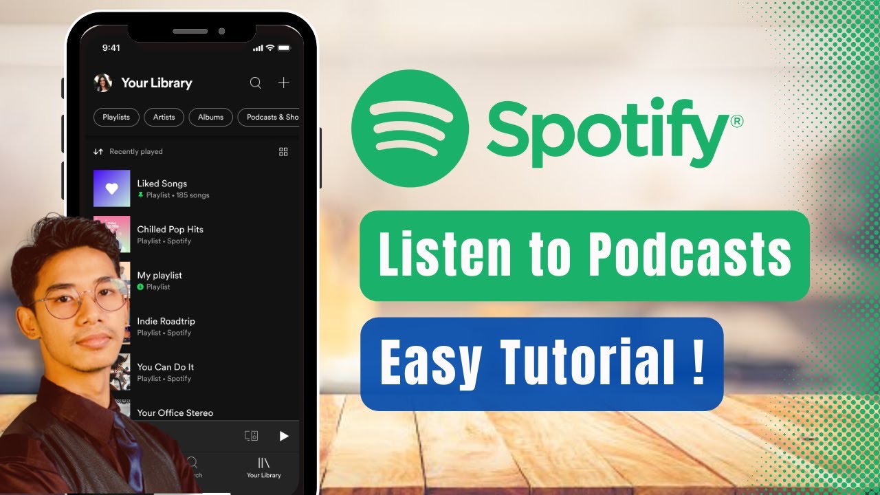 How to Listen Podcast on Spotify !