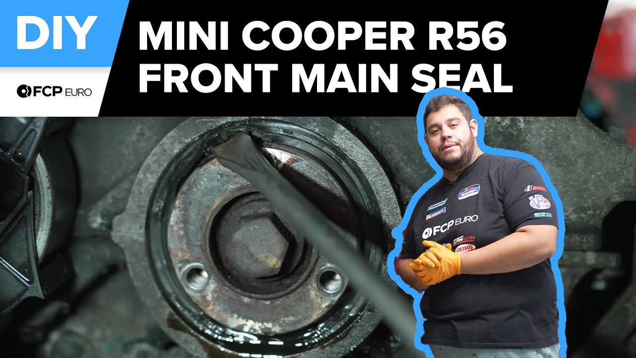 MINI R56 Front Crankshaft Seal Replacement DIY (2007-2016 R56/R57 MINI Cooper, R60 Countryman)