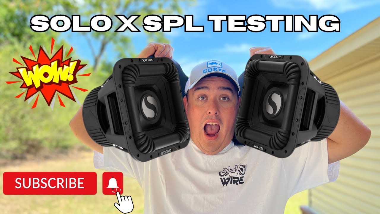 Kicker SOLO X 12 SPL Testing!