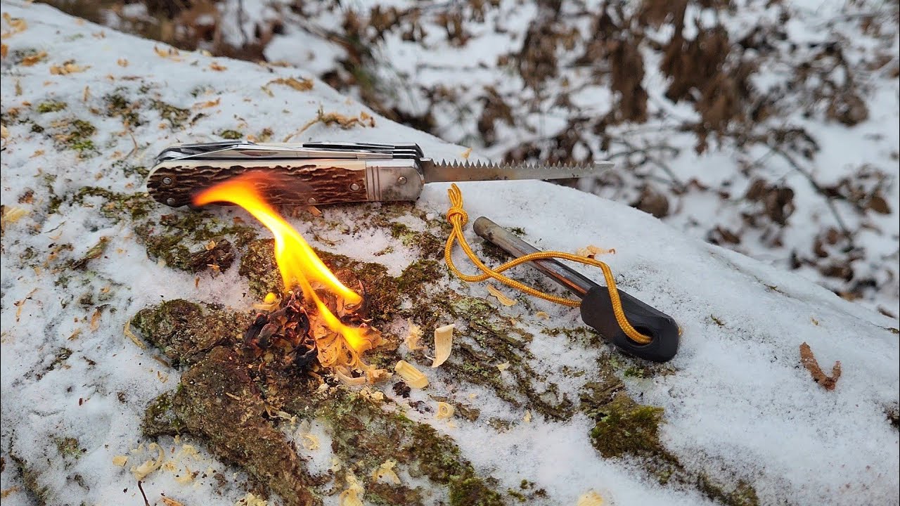 Mikov Fixir Multitool- pine fatwood fire starting