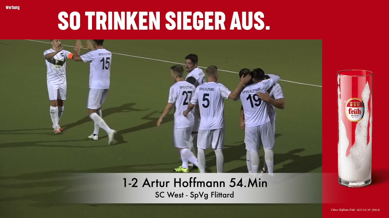 SC West vs SpVg Flittard I Pass Schuss Tor