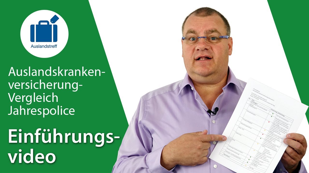 Wir VERGLEICHEN Reisekrankenversicherungen (Jahrespolicen)!
