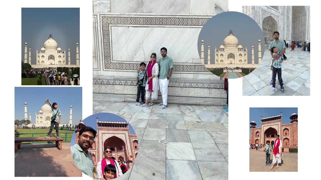 Our Tajmahal trip 🏰 and coco bhut excited h dekhne k lie last tk dekhiye 🕌