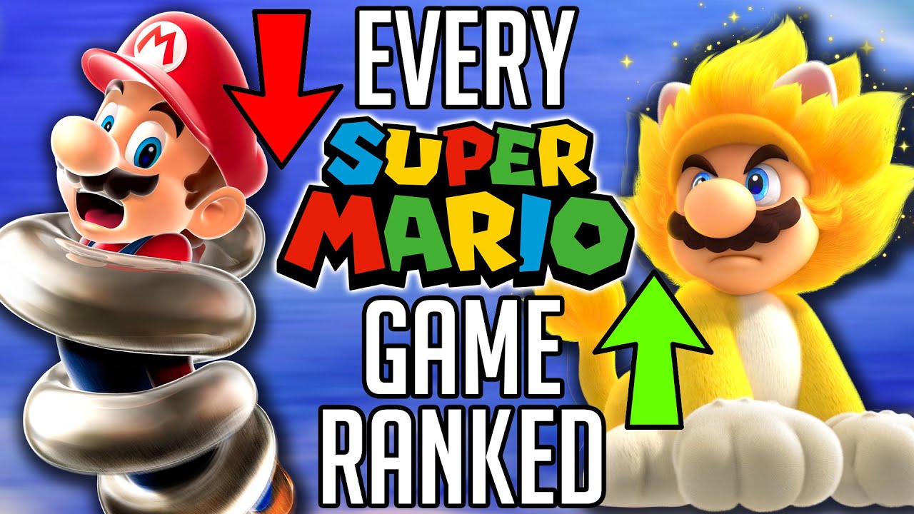 Ranking Every Mainline Mario Game