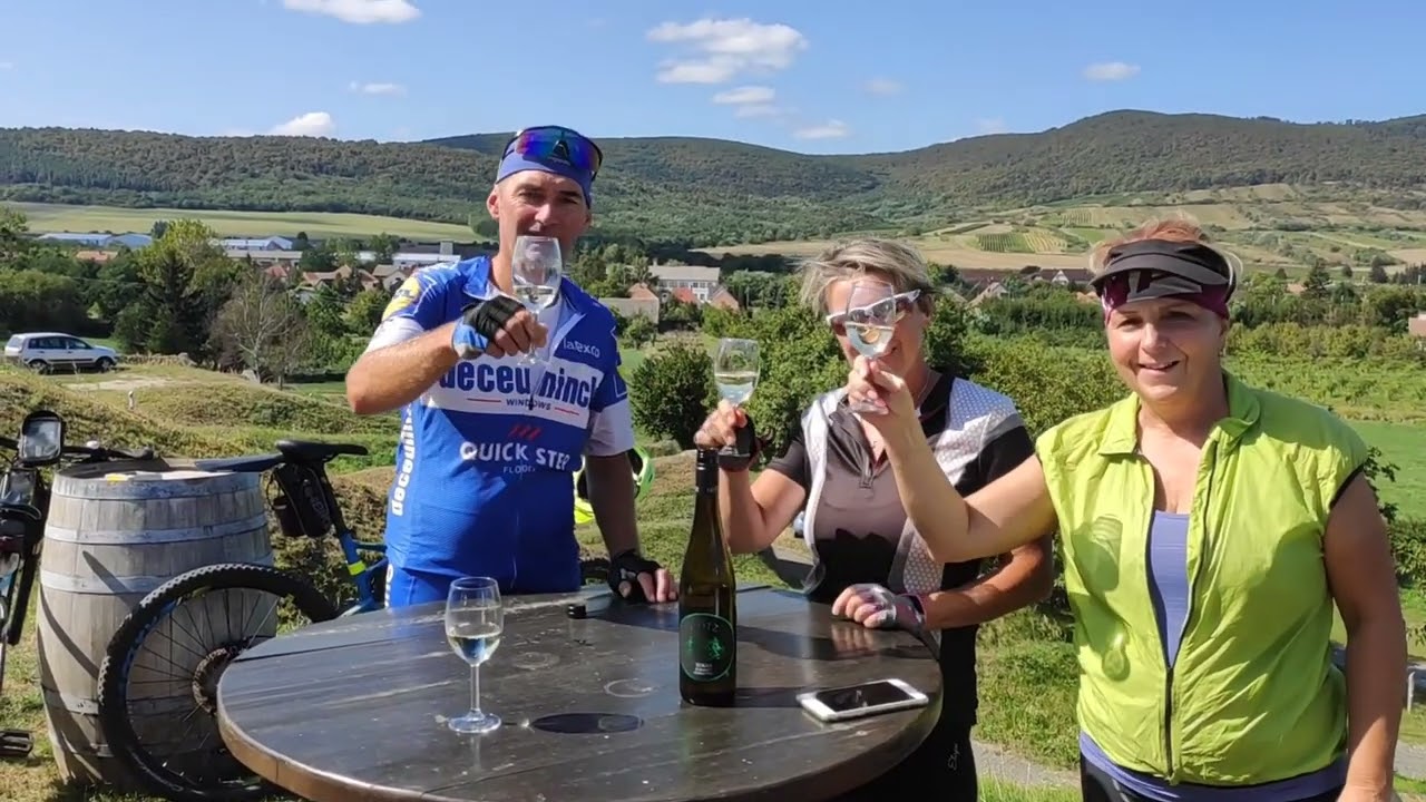 Slovenský a Maďarský Tokaj 2023 na bicykli .