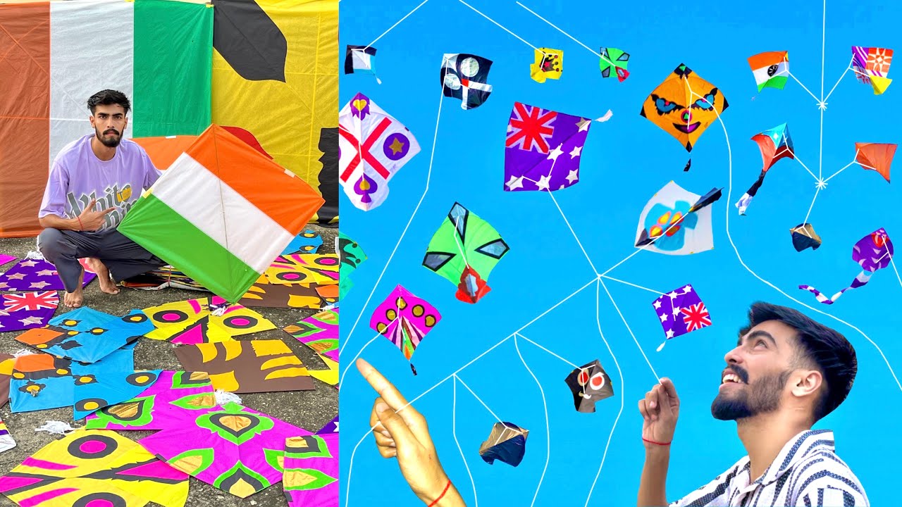 Kite Flying 😍 Lohri 2025 🤩 Patang Bazi Video 🔥 Yogesh 01